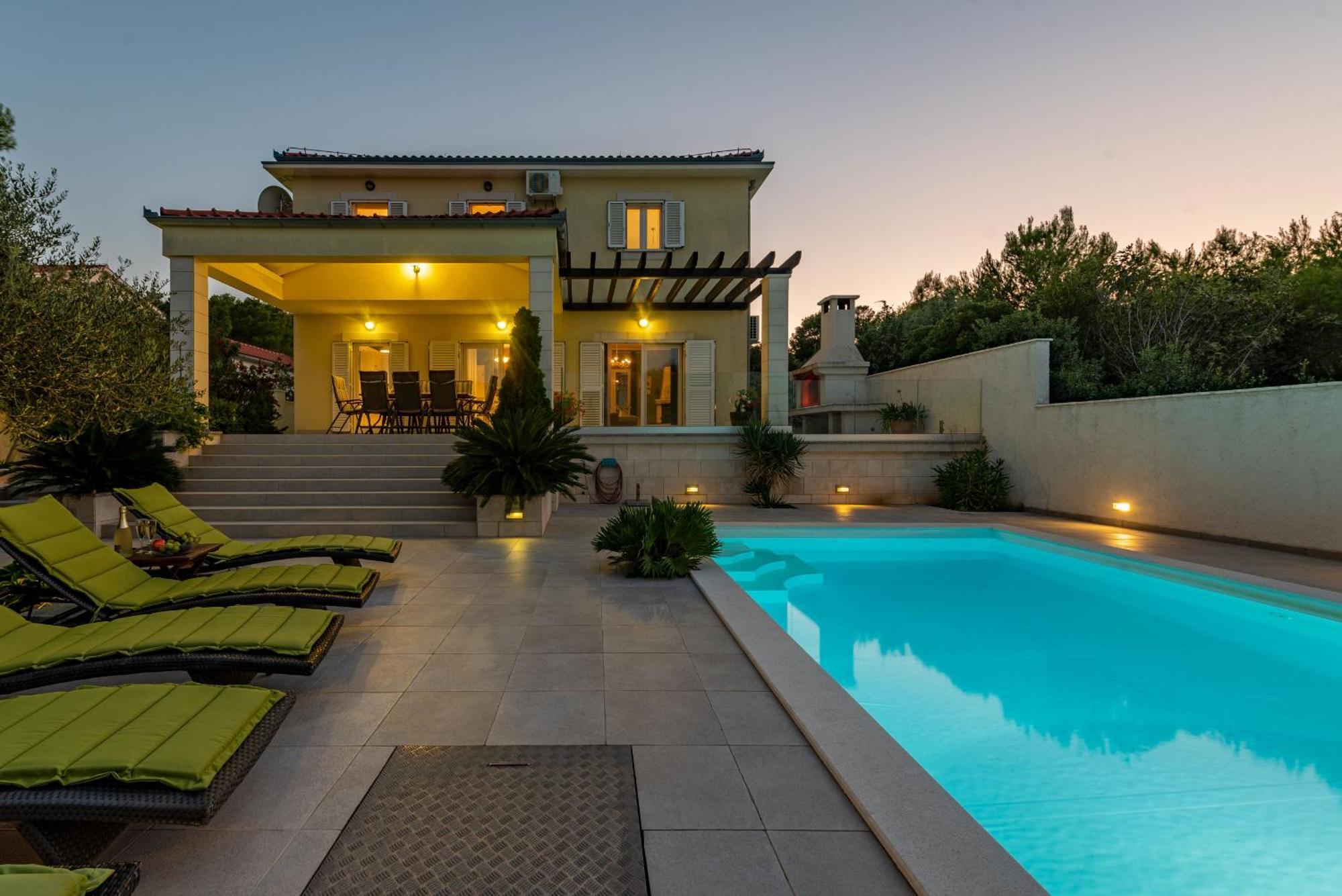 Villa Tatijana Zadarvillas Куклица Экстерьер фото