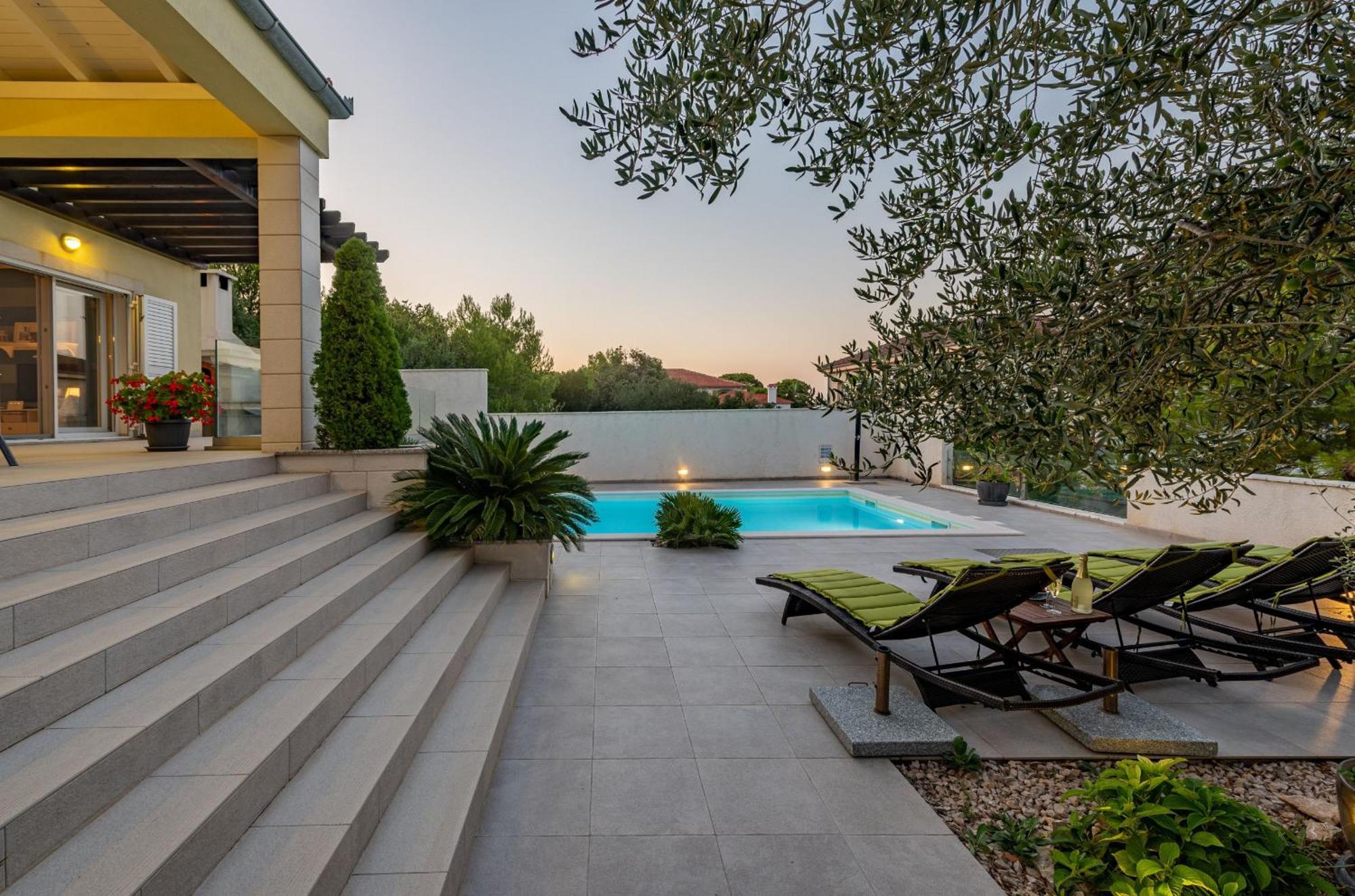 Villa Tatijana Zadarvillas Куклица Экстерьер фото